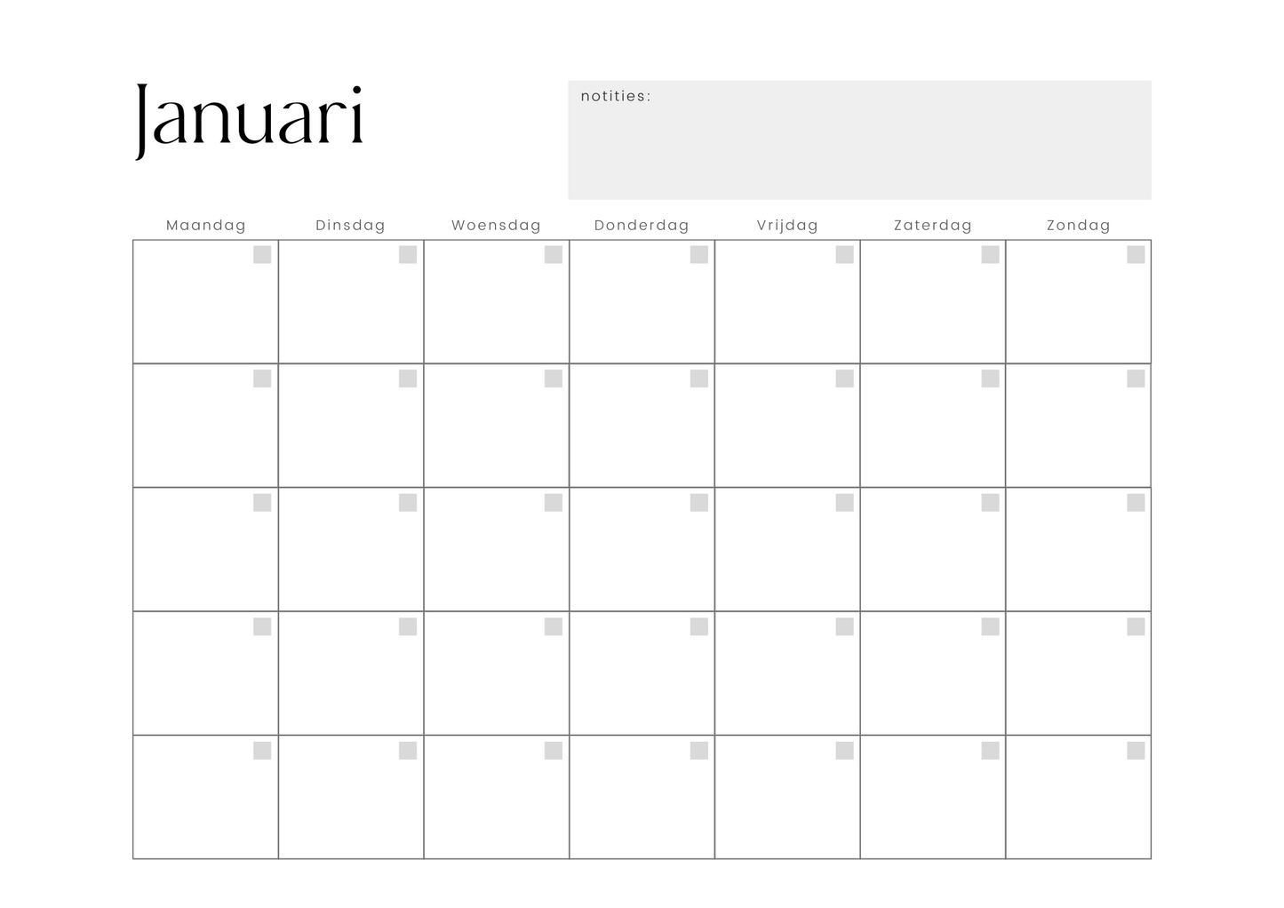 Anders gaat ook-planner